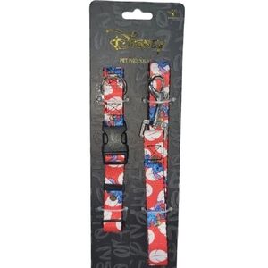 Disney Dog Collar & Leash Size M Stitch From Lilo & Stitch Movie Buckle Down New